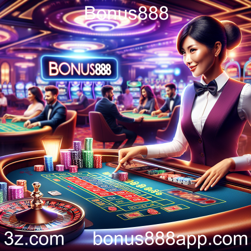 Descubra o Cassino Ao Vivo do Bonus888